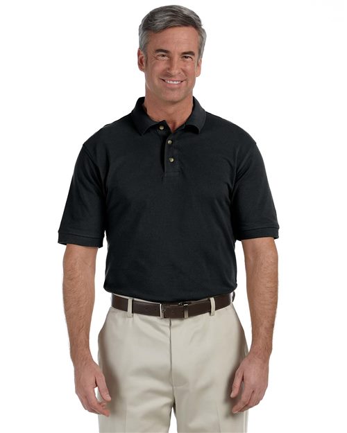 Harriton Men's Tall Cotton Pique Polo
