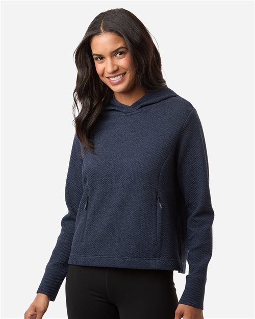 North End Women's Spirit Textured Hooded Pullover