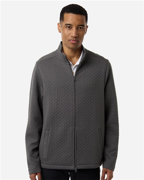 Devon & Jones Men's Berkley Textured Full-Zip Jacket