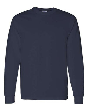 Gildan Unisex Heavy Cotton™ Long Sleeve T-Shirt - Navy