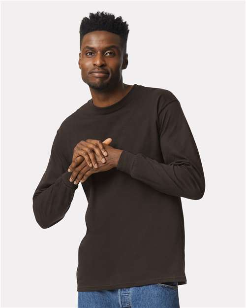 Gildan Unisex Ultra Cotton® Long Sleeve T-Shirt - Ash