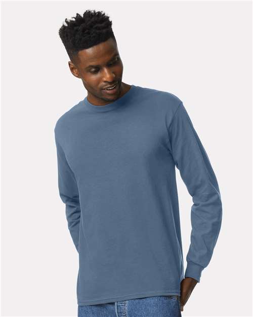 Gildan Unisex Ultra Cotton® Long Sleeve T-Shirt - Ash