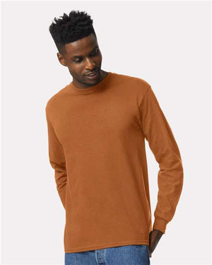 Gildan Unisex Ultra Cotton® Long Sleeve T-Shirt - Texas Orange