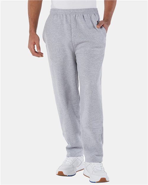 Champion Men's Powerblend® Open-Bottom Sweatpants with Pockets