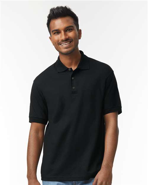 Gildan Unisex DryBlend® Jersey Polo - Black
