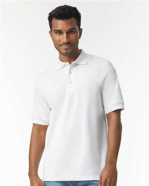 Gildan Unisex DryBlend® Jersey Polo - White