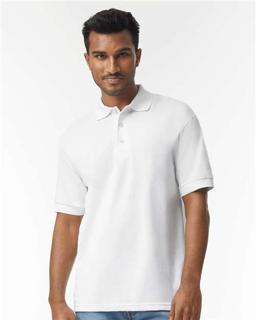 Gildan Unisex DryBlend® Jersey Polo - White