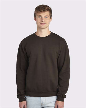 JERZEES Unisex NuBlend® Crewneck Sweatshirt - Chocolate
