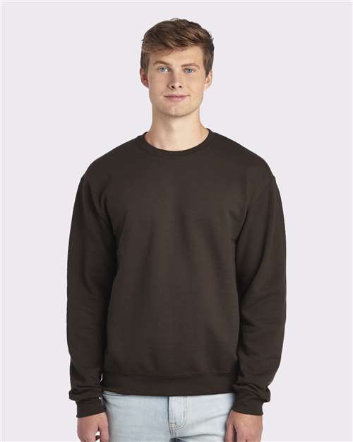 JERZEES Unisex NuBlend® Crewneck Sweatshirt - Chocolate