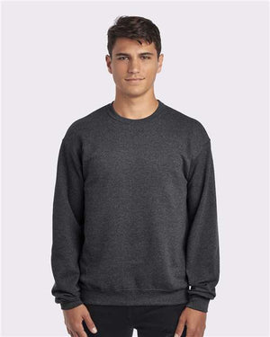 JERZEES Unisex NuBlend® Crewneck Sweatshirt - Black Heather