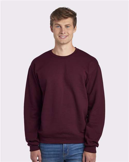 JERZEES Unisex NuBlend® Crewneck Sweatshirt - Maroon