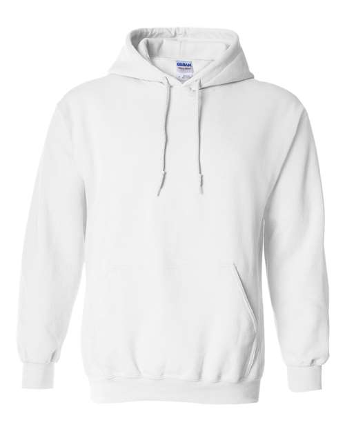 Gildan Unisex Heavy Blend™ Hooded Sweatshirt - White