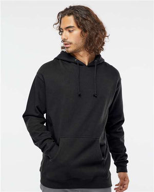 Independent Trading Co. Unisex Heavyweight Hooded Sweatshirt - Black
