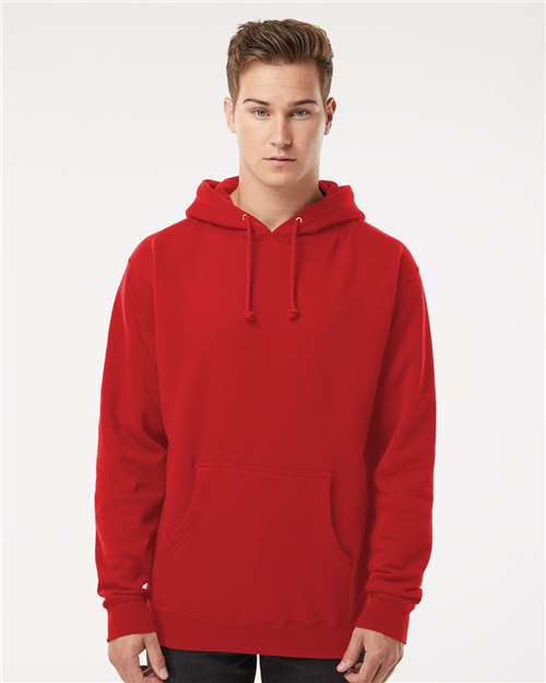 Independent Trading Co. Unisex Heavyweight Hooded Sweatshirt - Red
