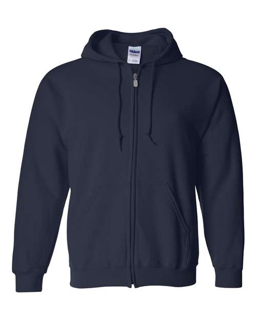 Gildan Unisex Heavy Blend™ Full-Zip Hooded Sweatshirt - Navy