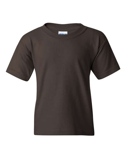 Gildan Youth Heavy Cotton™ T-Shirt - Dark Chocolate