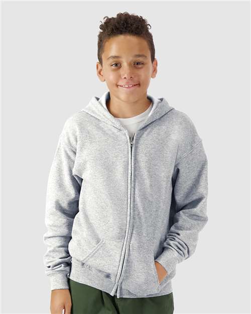 Gildan Youth Heavy Blend™ Full-Zip Hooded Sweatshirt