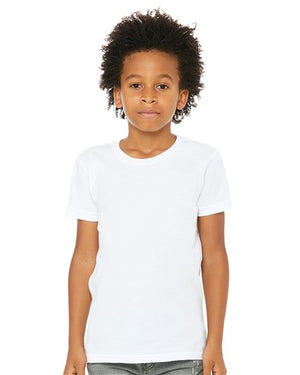 BELLA + CANVAS Youth Jersey Tee - Asphalt
