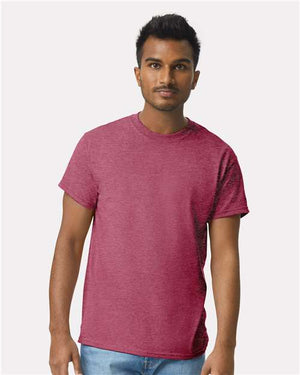 Gildan Unisex Ultra Cotton® T-Shirt - Heather Cardinal