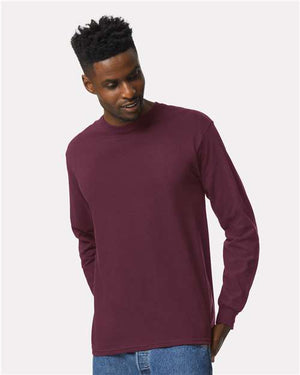 Gildan Unisex Ultra Cotton® Long Sleeve T-Shirt - Maroon