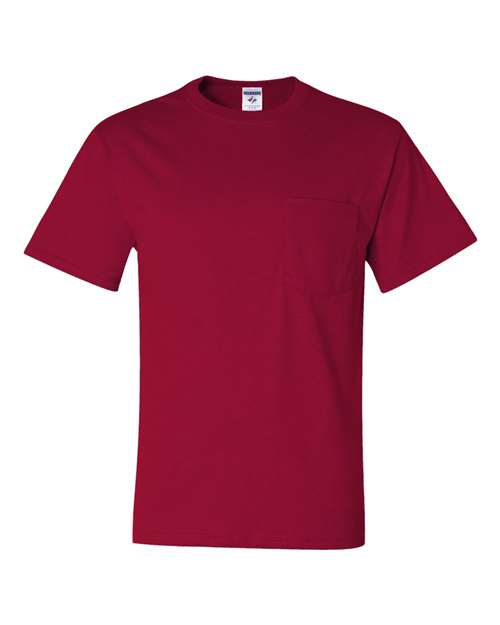 JERZEES Unisex Dri-Power® 50/50 Pocket T-Shirt