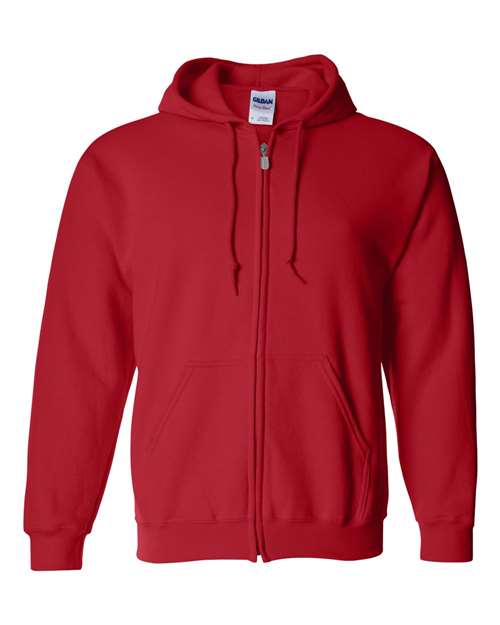 Gildan Unisex Heavy Blend™ Full-Zip Hooded Sweatshirt - Ash