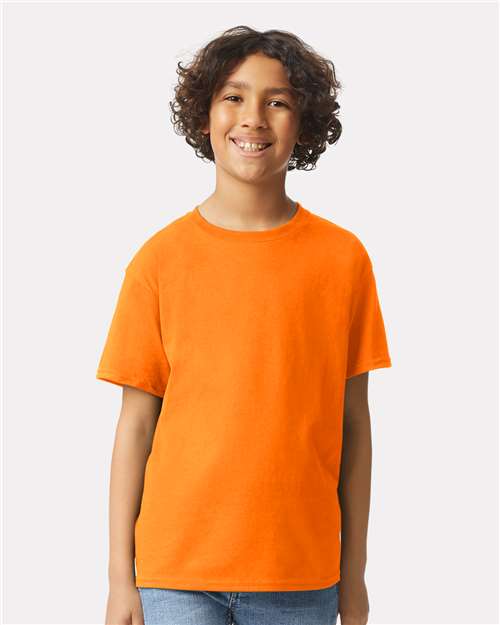Gildan Youth Ultra Cotton® T-Shirt - Safety Orange
