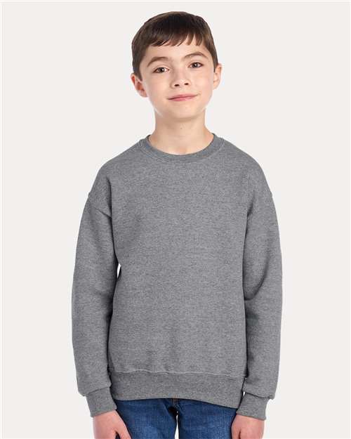 JERZEES Youth NuBlend® Crewneck Sweatshirt