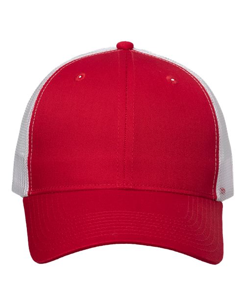 Valucap Mesh-Back Twill Trucker Cap