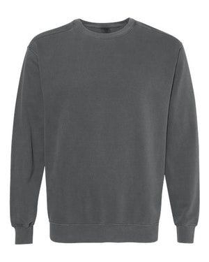 Comfort Colors Unisex Garment-Dyed Crewneck Sweatshirt - Pepper