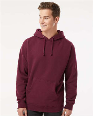Independent Trading Co. Unisex Heavyweight Hooded Sweatshirt - Maroon