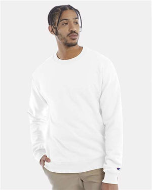 Champion Unisex Powerblend® Crewneck Sweatshirt - White
