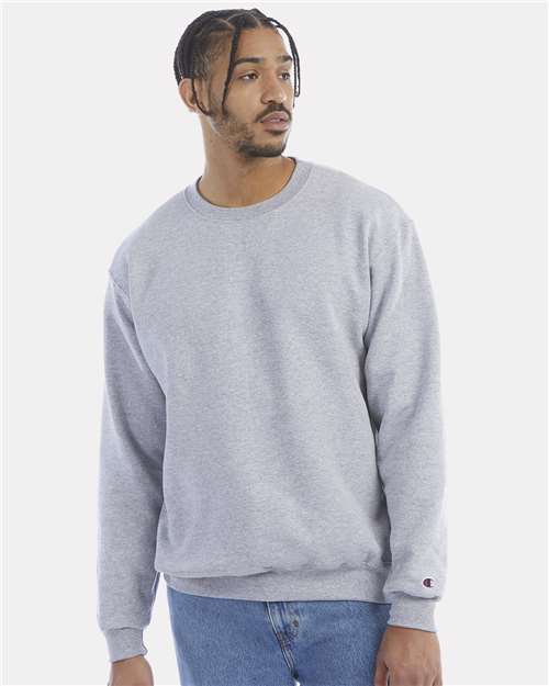 Champion Unisex Powerblend® Crewneck Sweatshirt - Light Steel