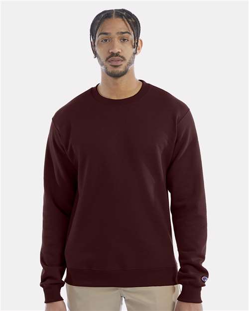 Champion Unisex Powerblend® Crewneck Sweatshirt - Black
