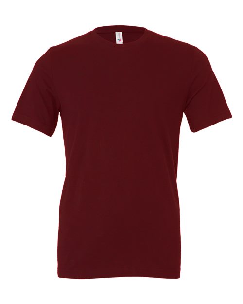 BELLA + CANVAS Jersey Tee - Maroon