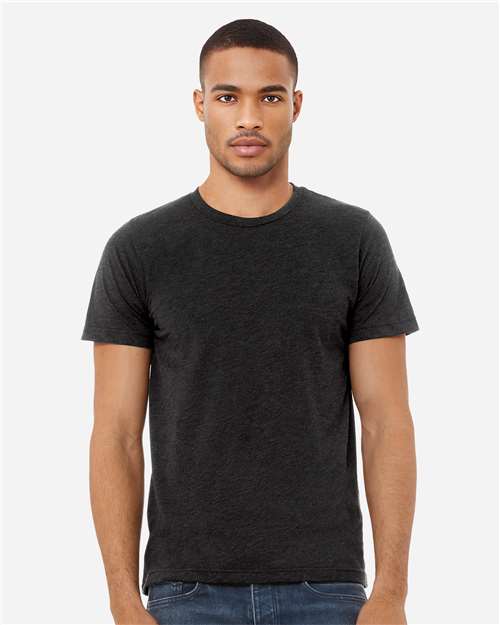 BELLA + CANVAS Triblend Tee - Charcoal Black Triblend
