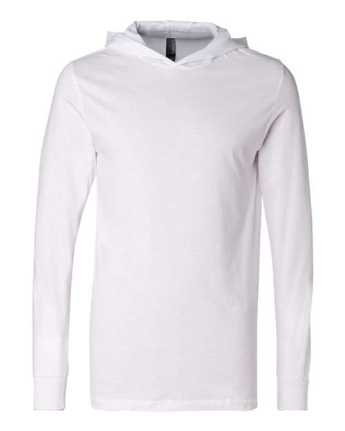 BELLA + CANVAS Unisex Jersey Hooded Long Sleeve Tee