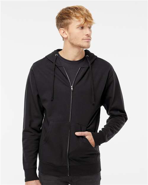 Independent Trading Co. Unisex Midweight Full-Zip Hooded Sweatshirt