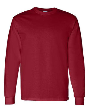 Gildan Unisex Heavy Cotton™ Long Sleeve T-Shirt - Garnet