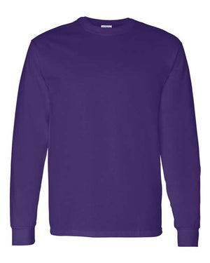 Gildan Unisex Heavy Cotton™ Long Sleeve T-Shirt - Purple