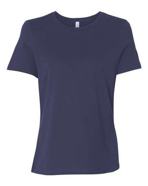 BELLA + CANVAS Women’s Relaxed Jersey Tee - Navy