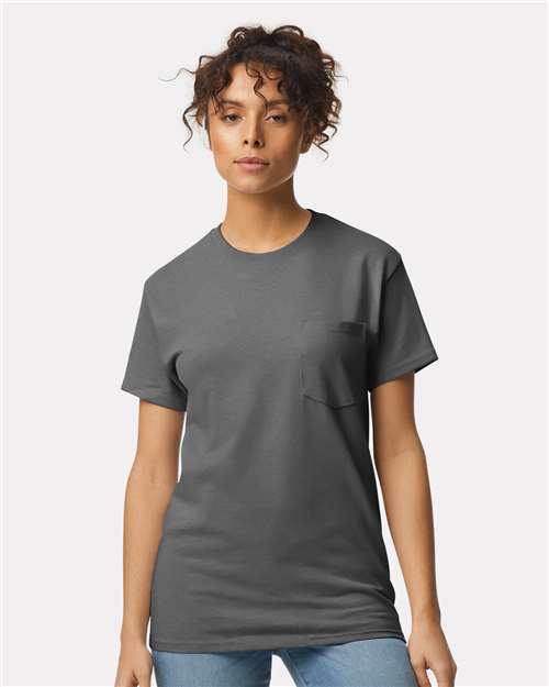 Gildan Unisex Ultra Cotton® Pocket T-Shirt