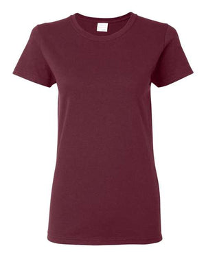 Gildan Women's Heavy Cotton™ T-Shirt - Maroon