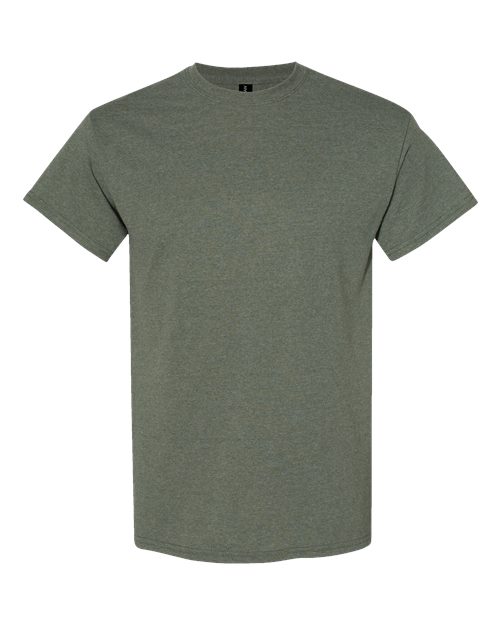 Gildan Unisex Heavy Cotton™ T-Shirt - Heather Military Green