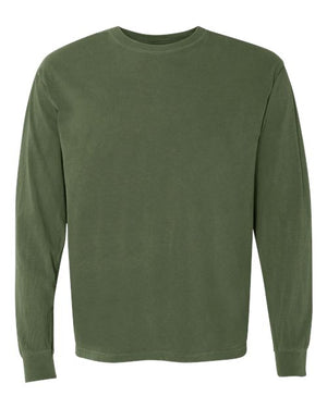 Comfort Colors Unisex Garment-Dyed Heavyweight Long Sleeve T-Shirt - Hemp