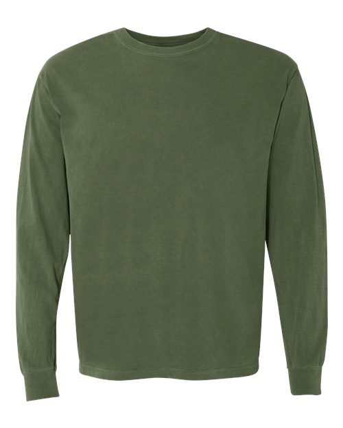 Comfort Colors Unisex Garment-Dyed Heavyweight Long Sleeve T-Shirt - Hemp