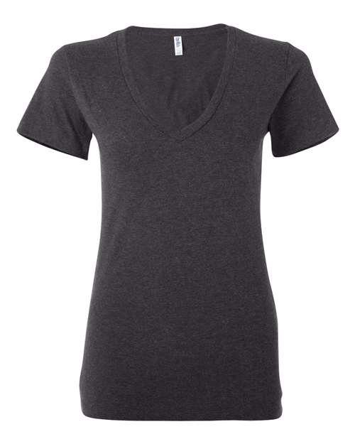 BELLA + CANVAS Women’s Jersey Deep V-Neck Tee