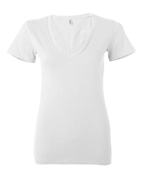 BELLA + CANVAS Women’s Jersey Deep V-Neck Tee