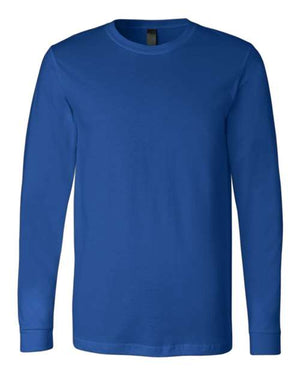 BELLA + CANVAS Unisex Jersey Long Sleeve Tee - True Royal