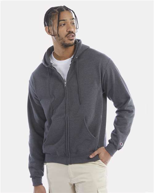 Champion Unisex Powerblend® Full-Zip Hooded Sweatshirt